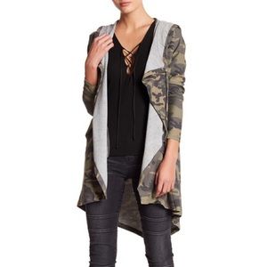 Camo Cardigan